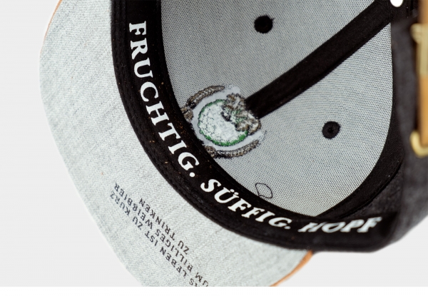 "Hopf" - dunkelgrau (Strapback)